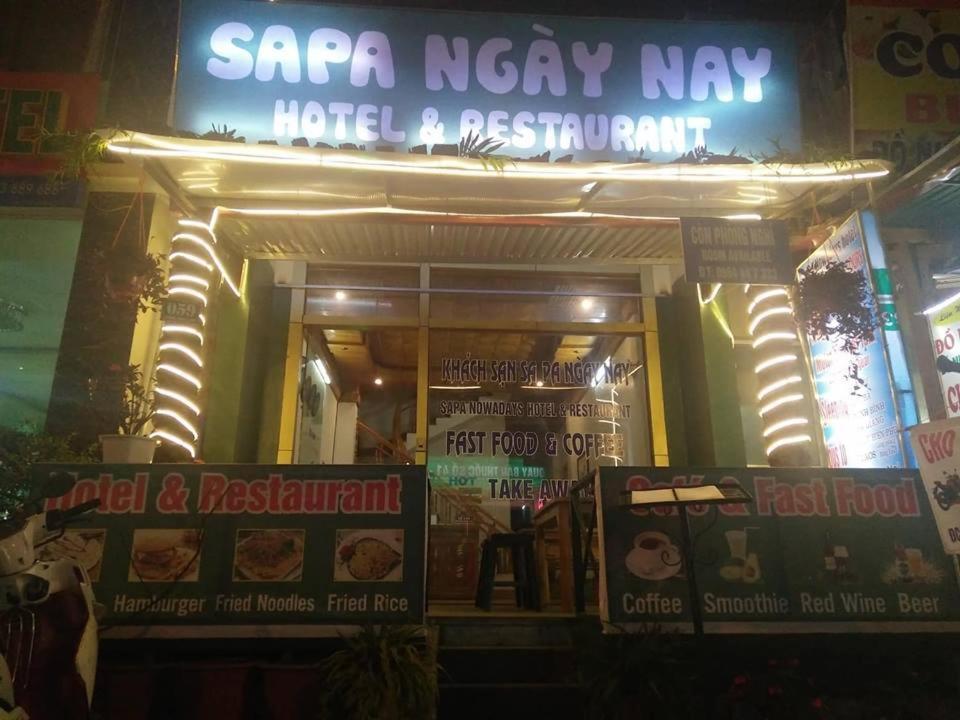 Hotel Khach San Sapa Ngay Nay Exterior foto