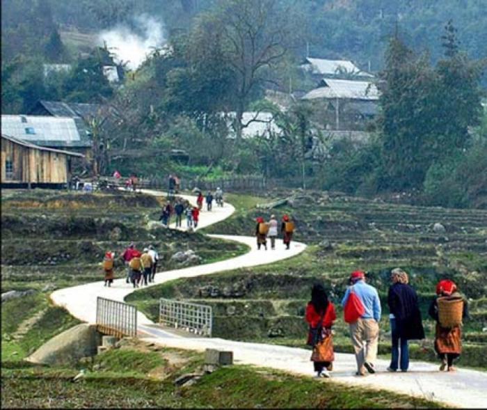 Hotel Khach San Sapa Ngay Nay Exterior foto