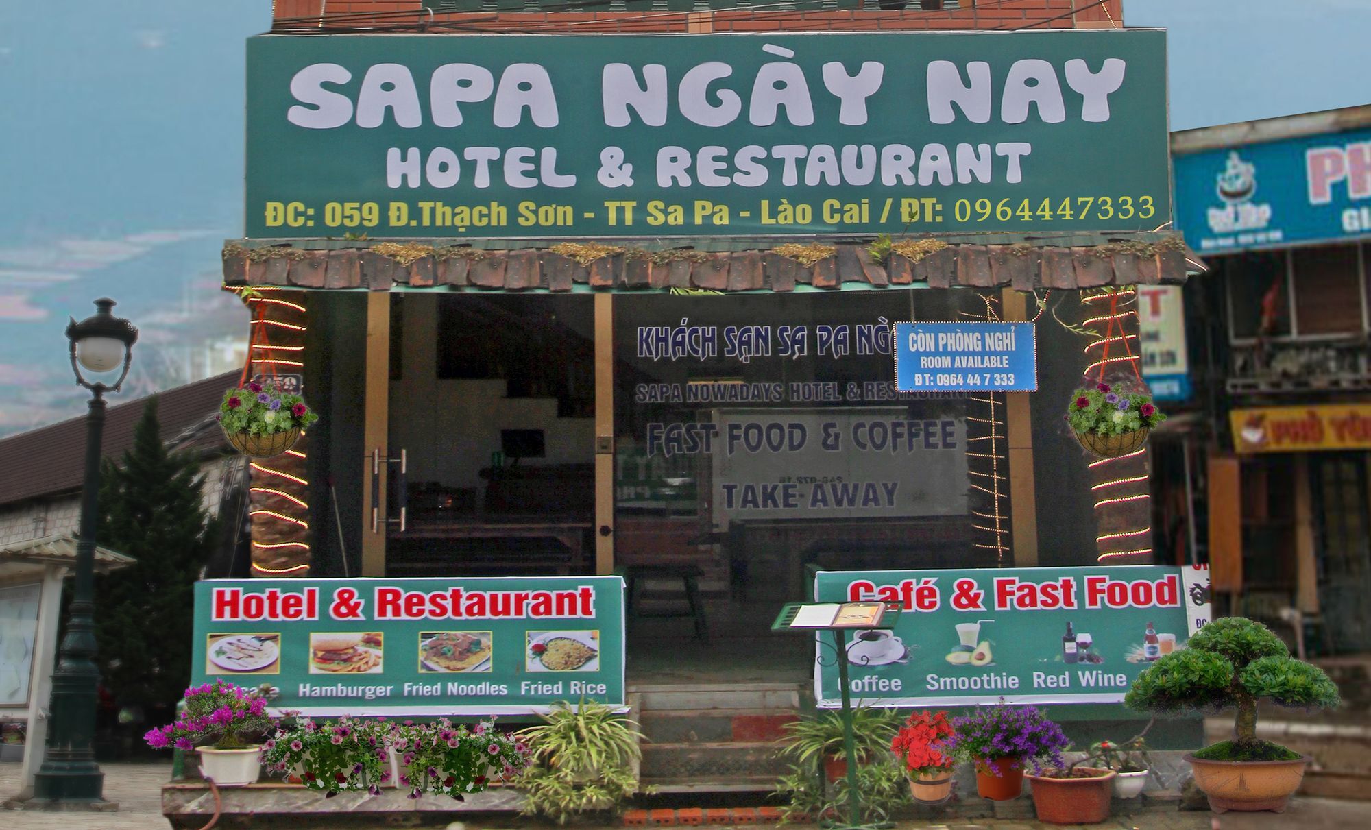 Hotel Khach San Sapa Ngay Nay Exterior foto